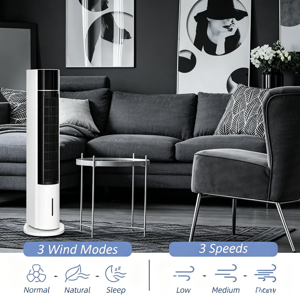 42" Bladeless Tower Fan