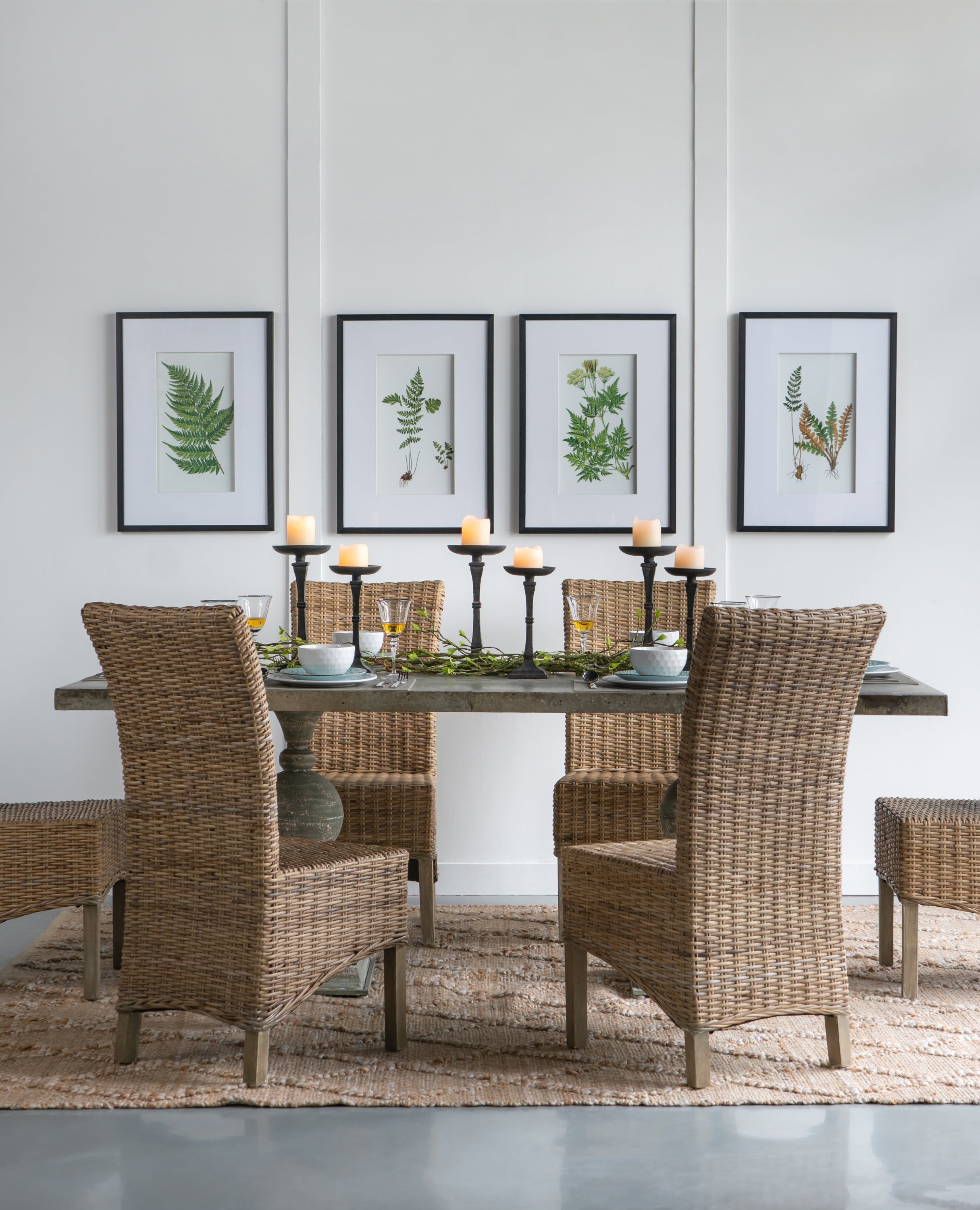 Verdant Grace™ — Elegant Fern Print Set