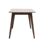 Mid-Century Modern Rubberwood Dining Table
