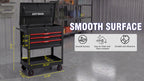 3 Drawers Multifunctional Tool Cart With Wheels