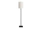 62"h Brass Metal Floor Lamp