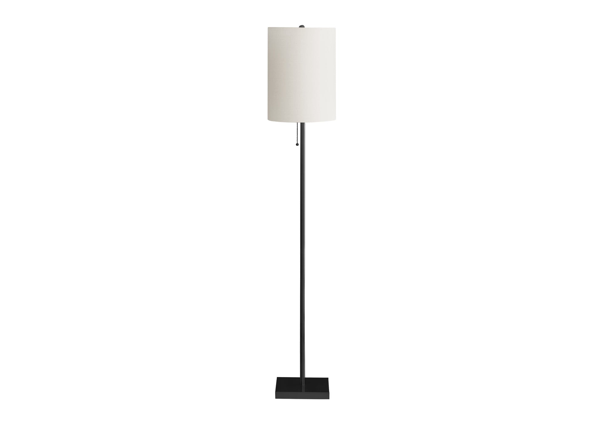 62"h Brass Metal Floor Lamp