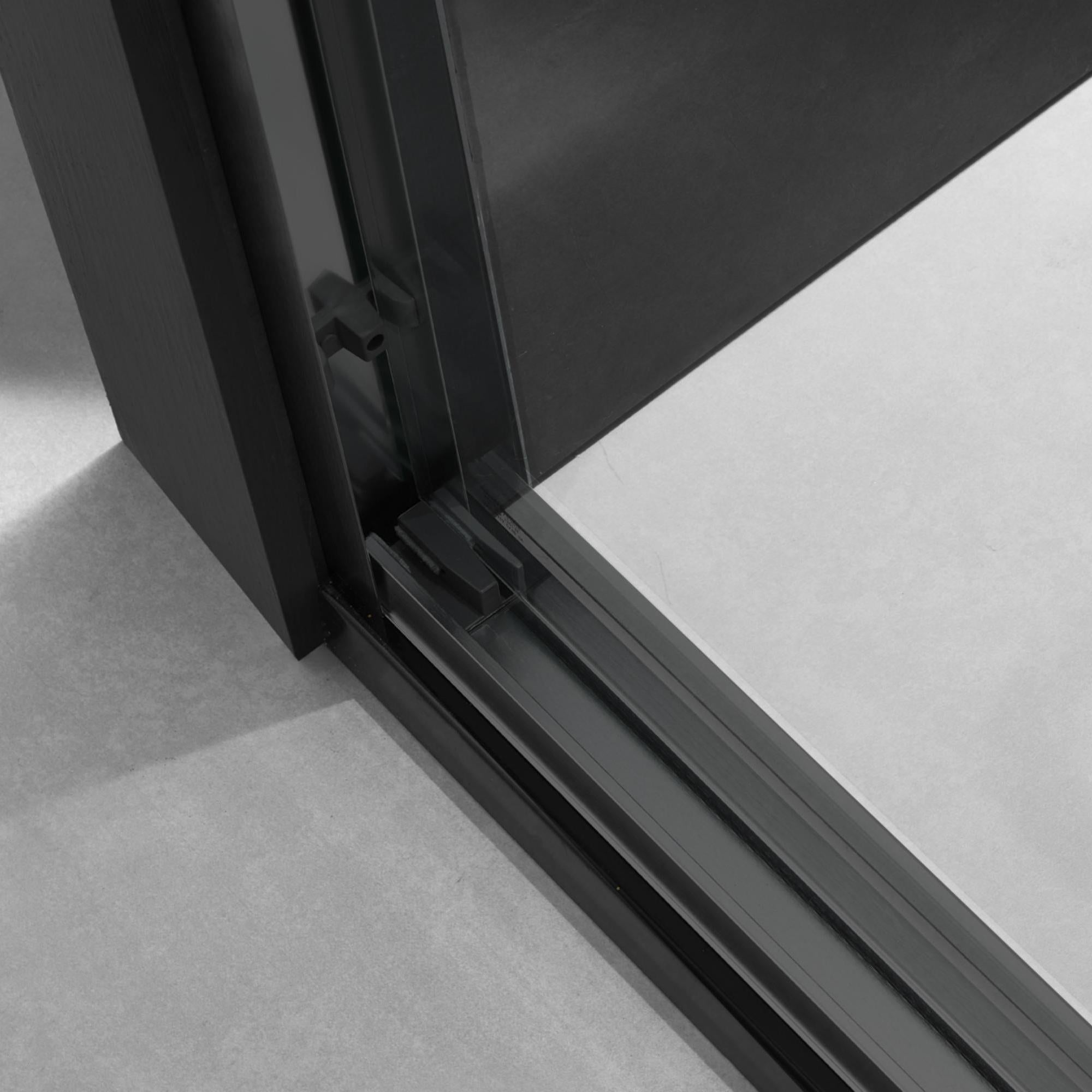 60'' W x 74'' H Sliding Frameless Shower Door with 6mm Tempered Glass