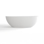 66.9 Inch Freestanding Solid Surface Soaking Bathtub