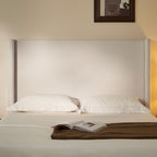 Hosford Upholstered Wingback Bed