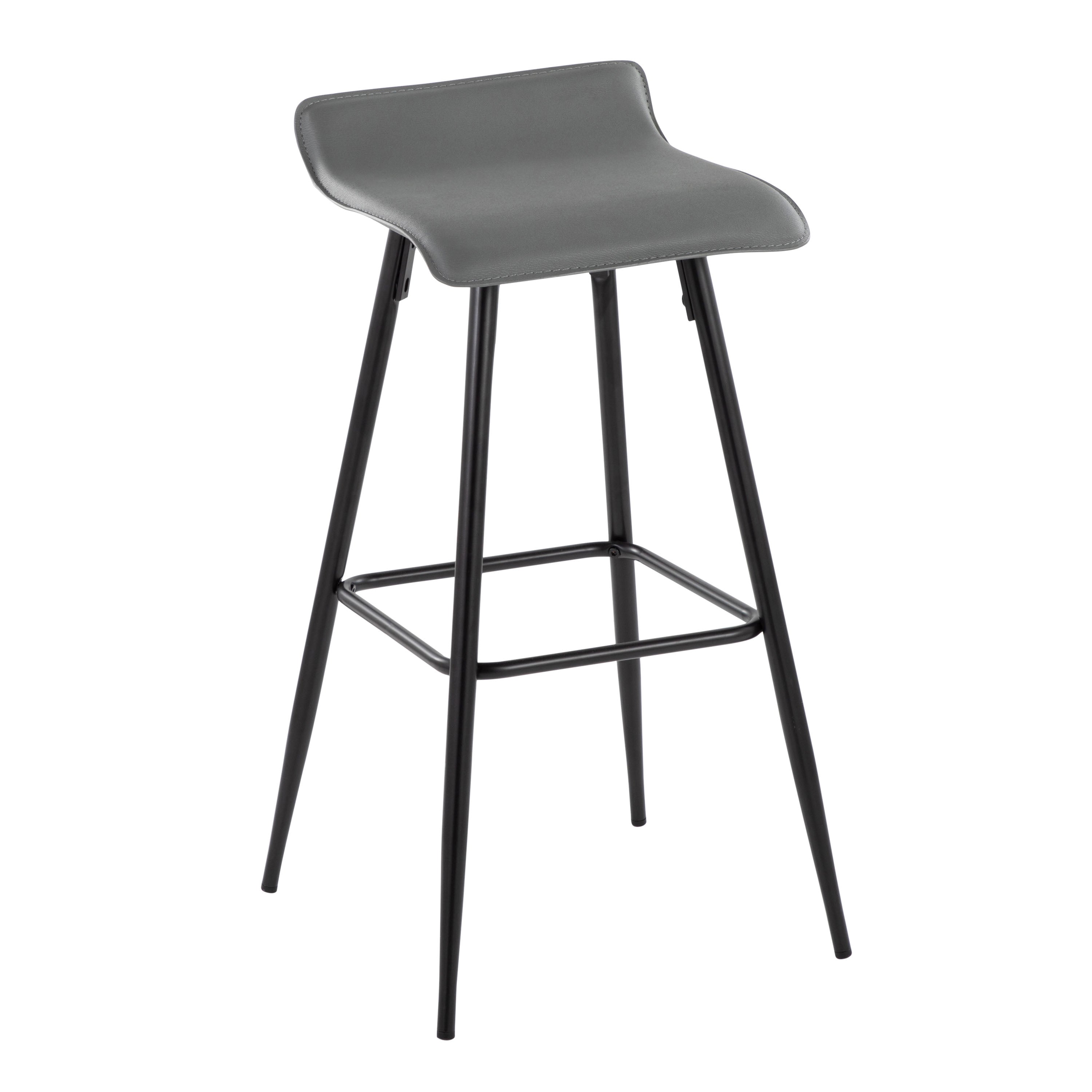 30" Contemporary Fixed-Height Bar Stool