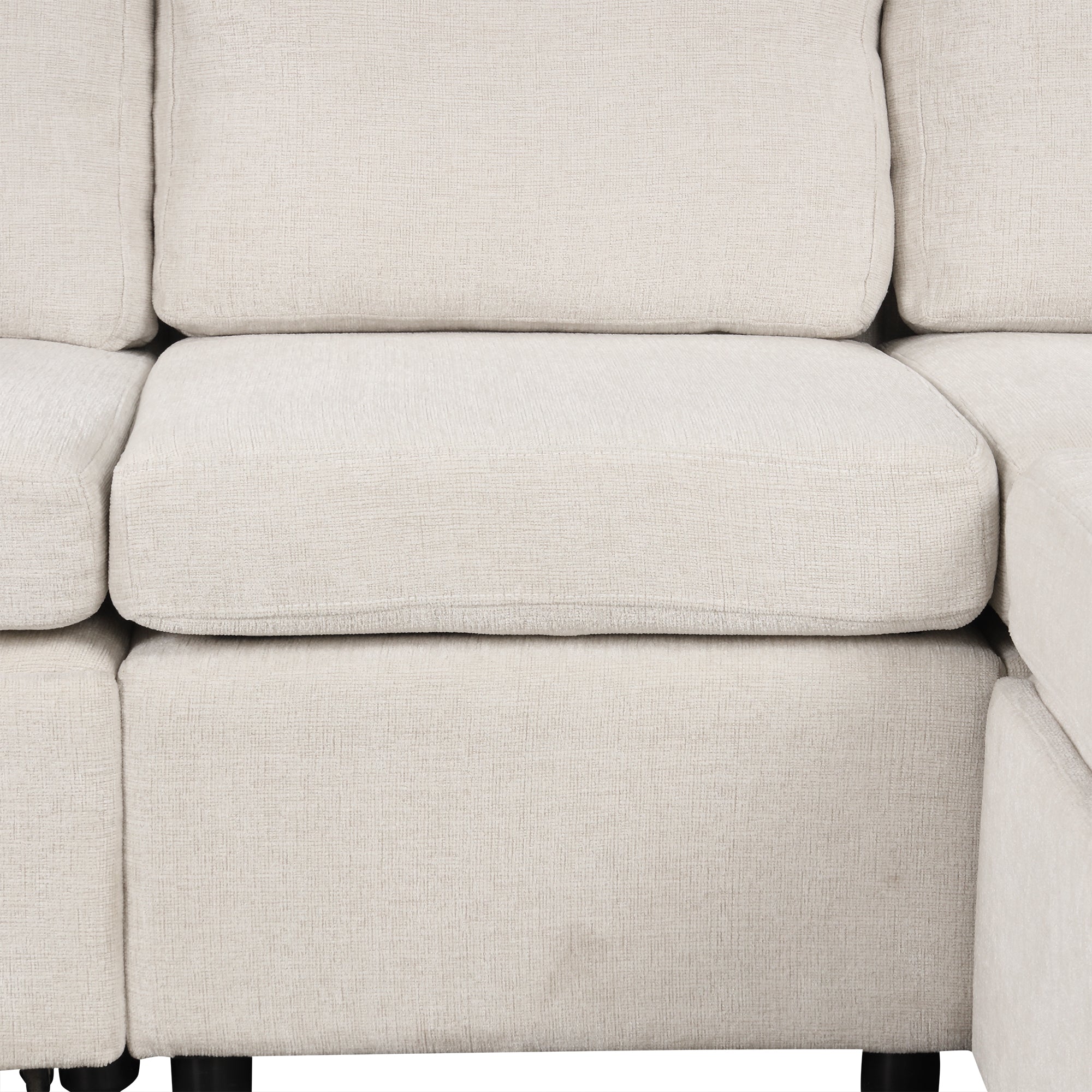 84.7" Sectional Sofa Convertible Pull-out Bed