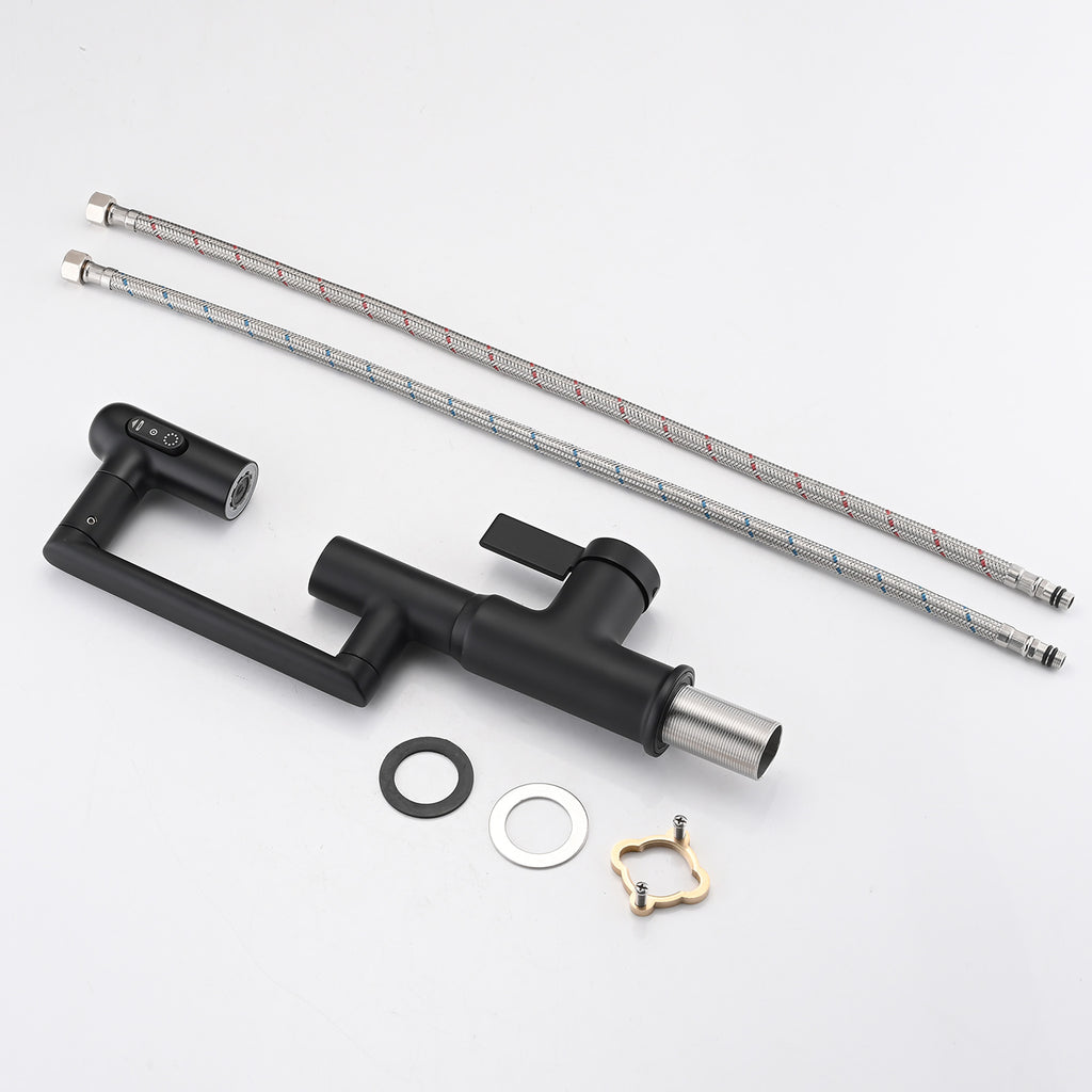 Bathroom Sink Faucet with Spray Function