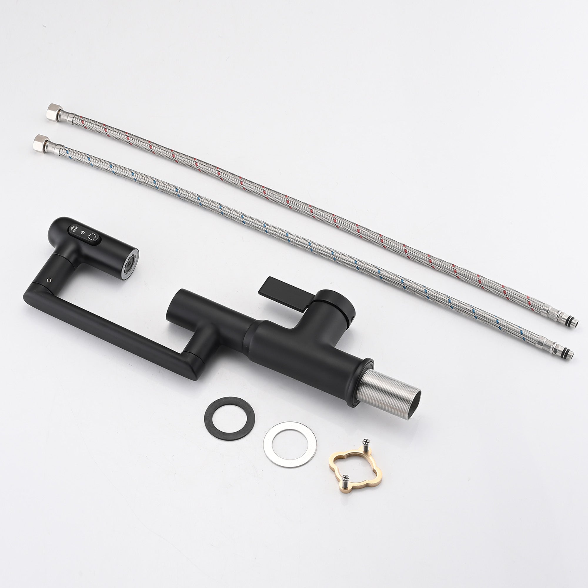 Bathroom Sink Faucet with Spray Function