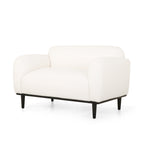 Bouclé Fabric Loveseat Sofa - 50 Inch