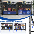 Heavy Duty Metal Adjustable Garage Shelves, 4000LBS Storage Rack