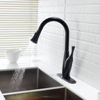 Kitchen Faucet with Pull Out Sprayer, Oil-Rubbed Bronze