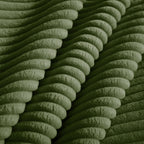 Armless Sofa with Pillow - Green