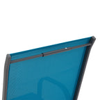 8 Piece Patio Chairs with Breathable Textilene Fabric