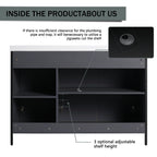 48" Freestanding Bathroom Vanity with Resin Sink