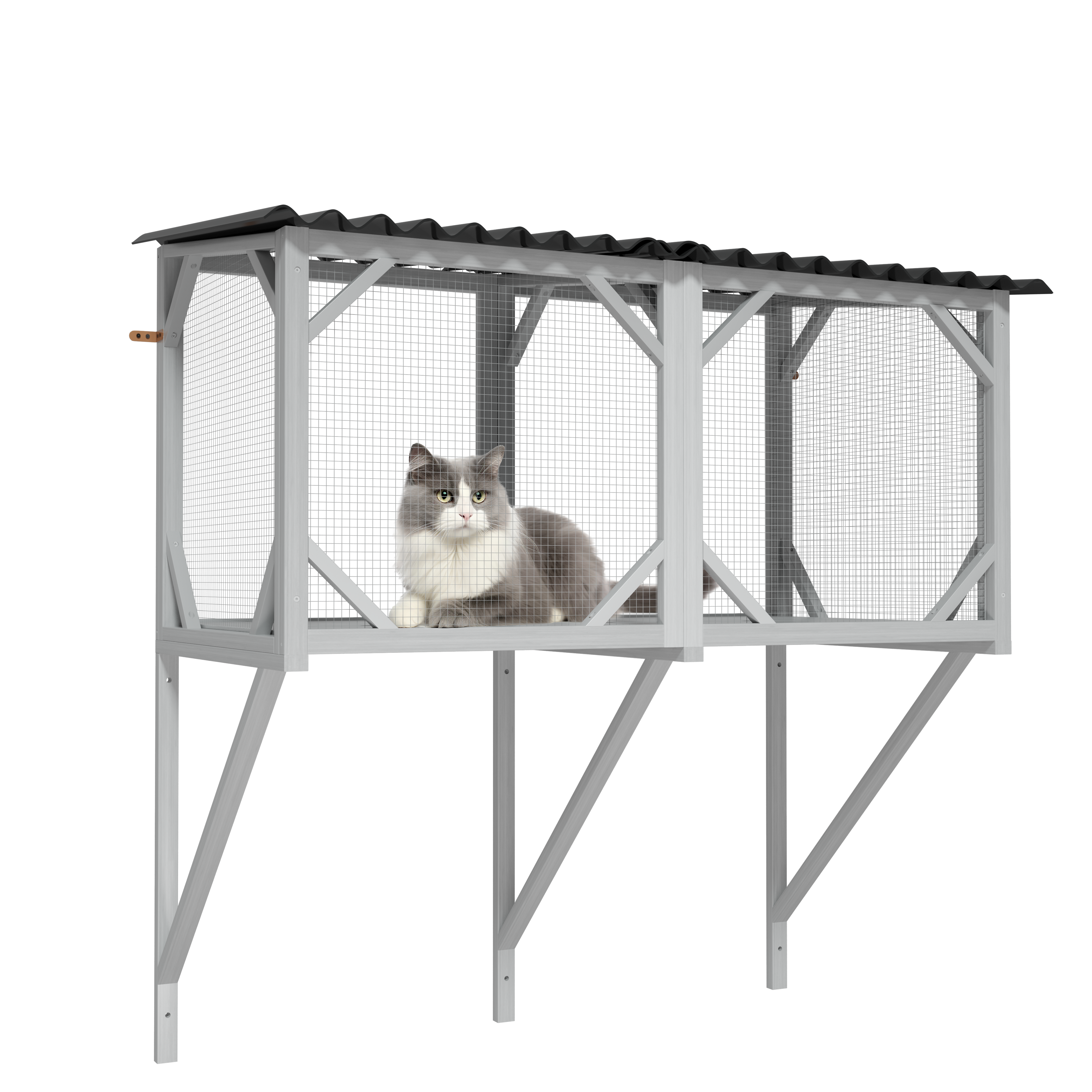 Cat Catio Window Perch for Large Indoor Cats