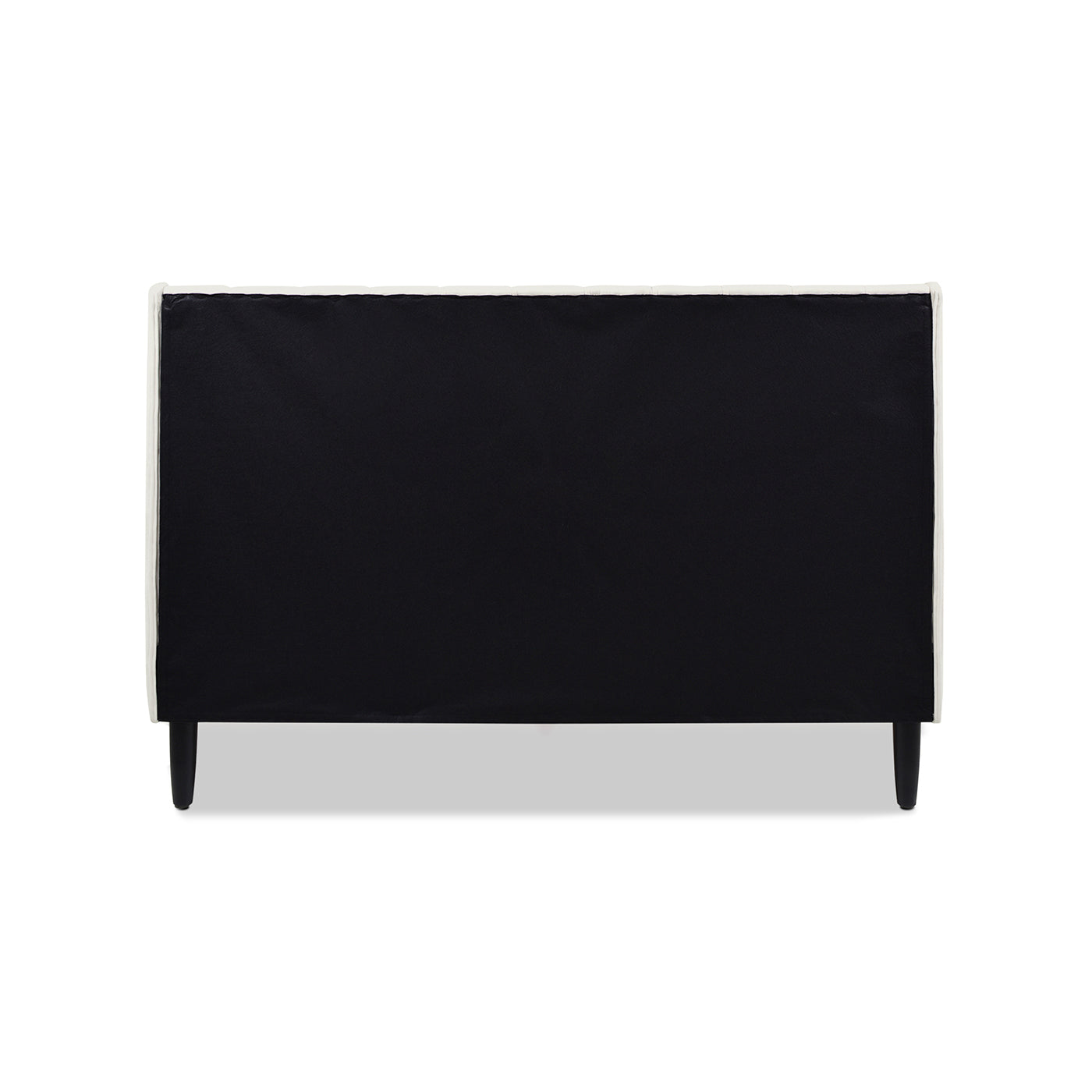 Aspen Vertical Tufted Modern Headboard Platform Bed Set, Queen
