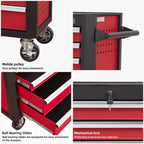 7-Drawer Rolling Tool Chest with Locking Wheels