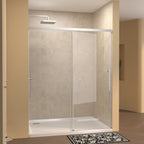 60" Width x 72" Height Single Sliding Shower Door