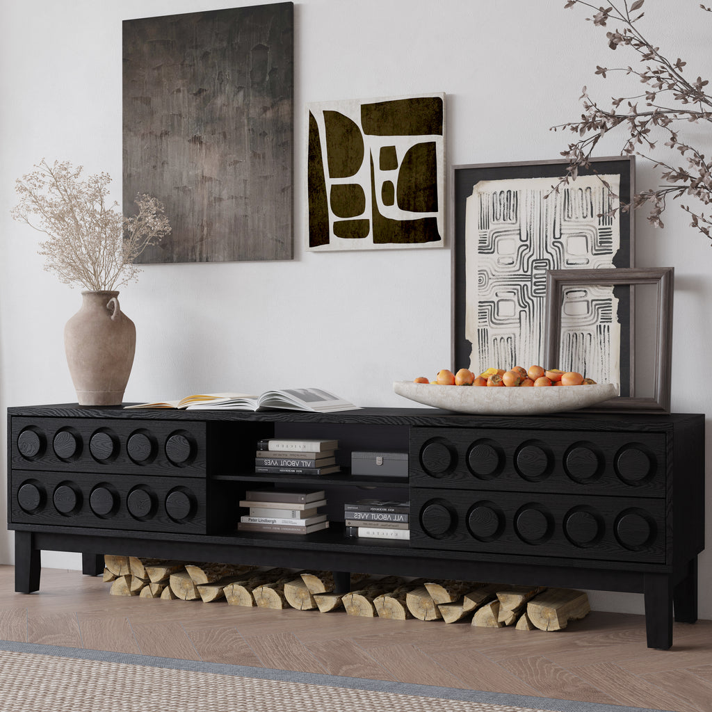 Modern Mid-Century Media Console