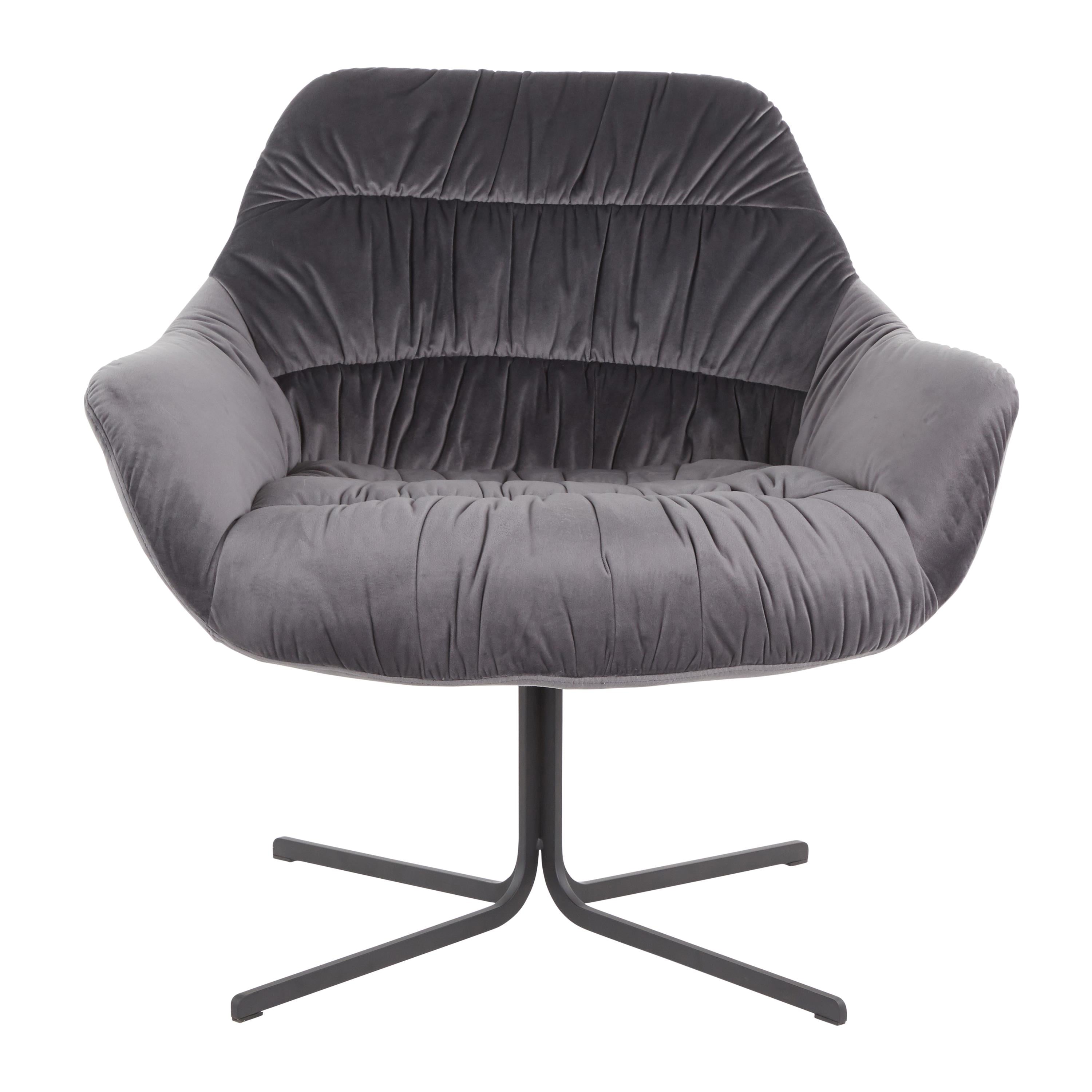 Contemporary Swivel Lounge Chair