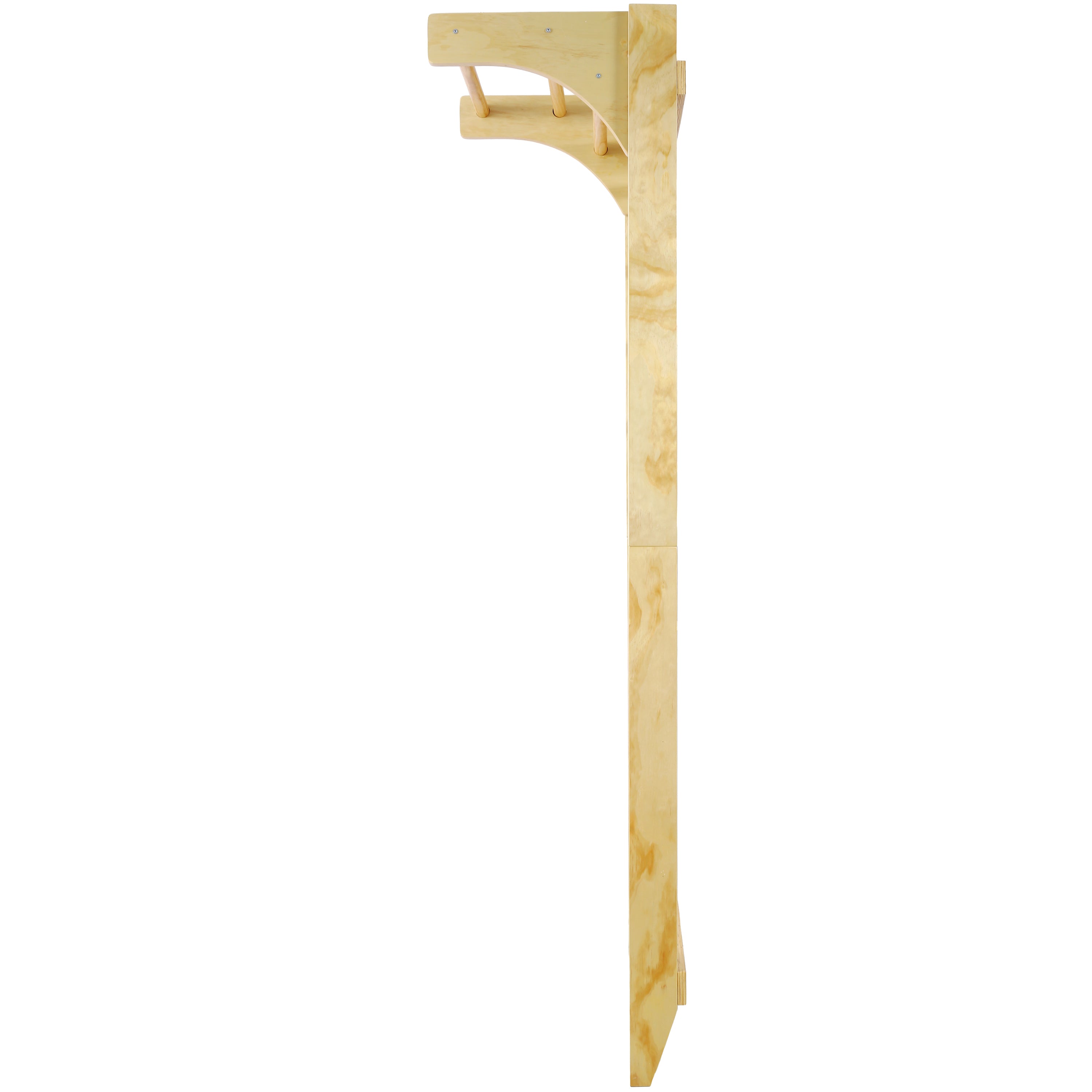 Wooden Swedish Ladder Stall Bars Set for Physical Therapy & Gymnastics
