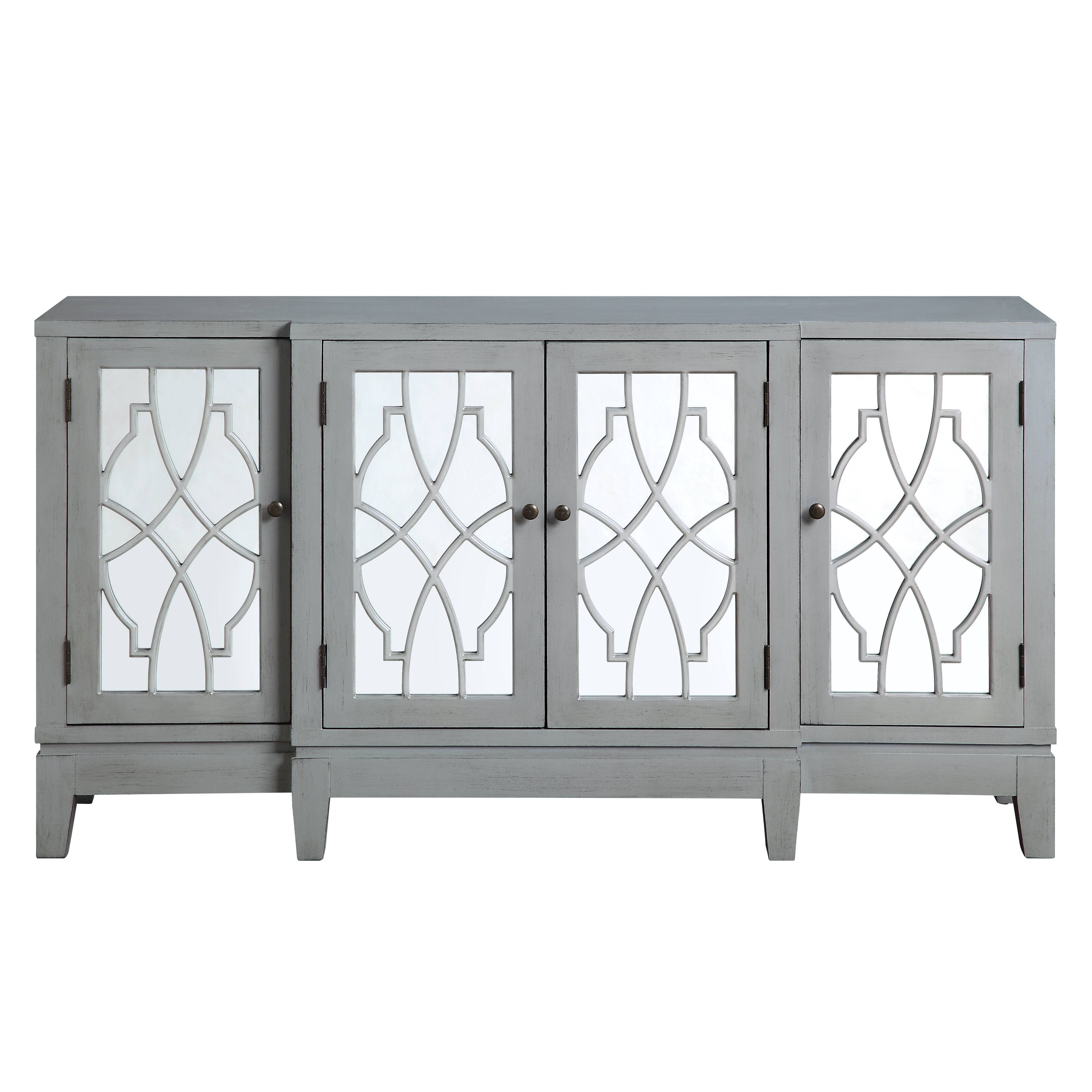 Magdi Antique 4 Door Cabinet
