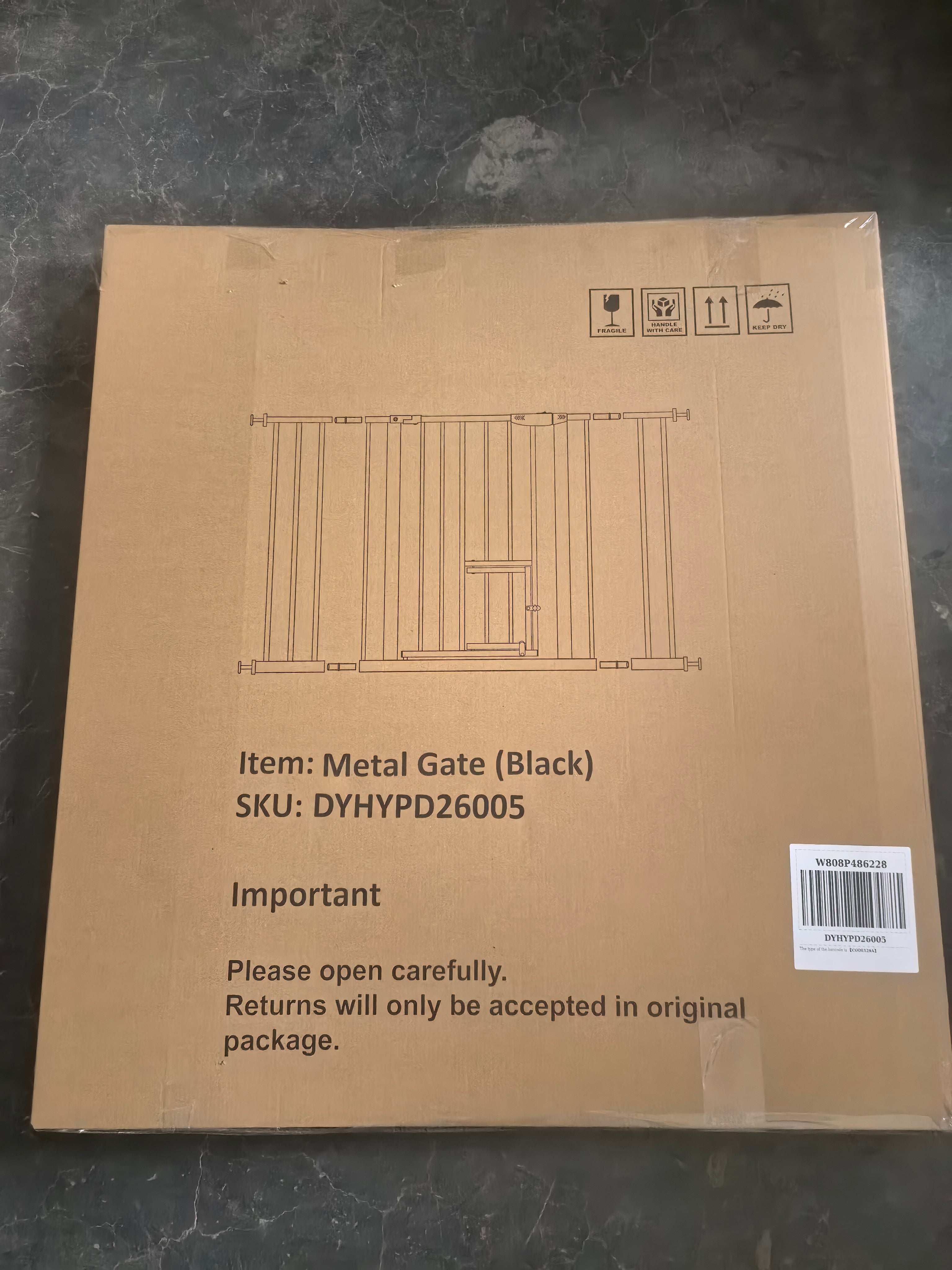 Baby Gate with Cat Door