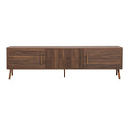 Mid Century TV Stand with 2 Drawers