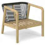 Palmetto Outdoor Conversation Chair (Set of 2) - Stone