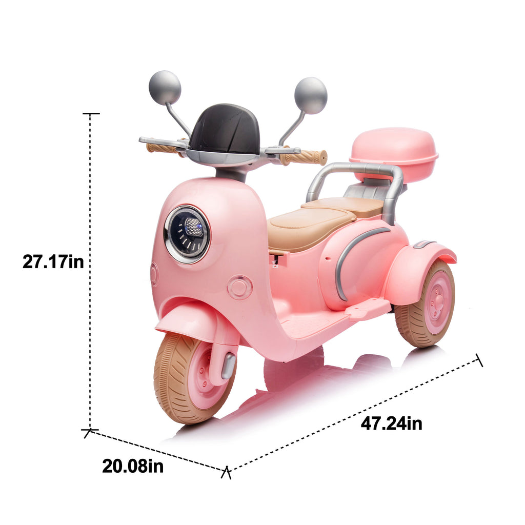 12V Two-Motors Kids Ride On Electric Motorcycle