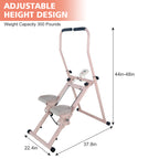 Folding Vertical Cardio Exercise Climber Stepper Machine