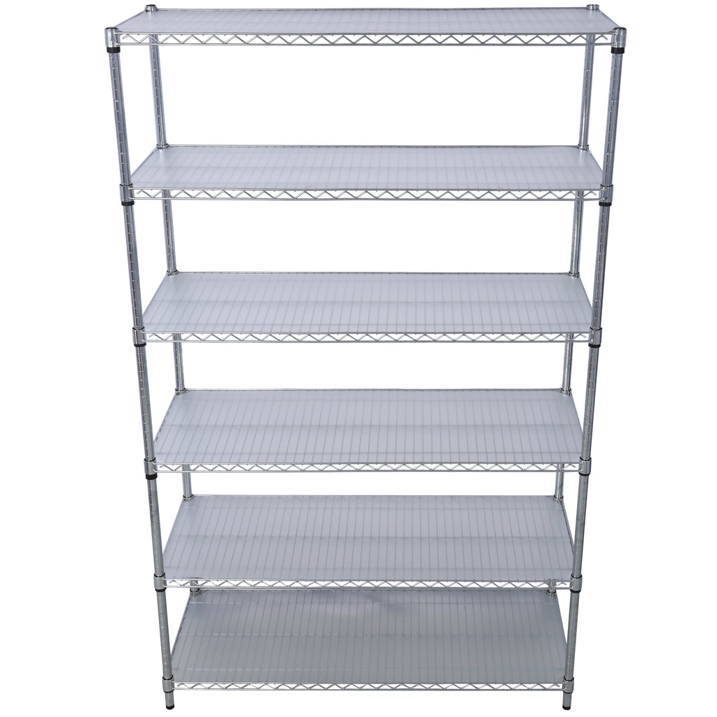6 Tier 6000lbs Capacity NSF Metal Shelf Wire Shelving Unit