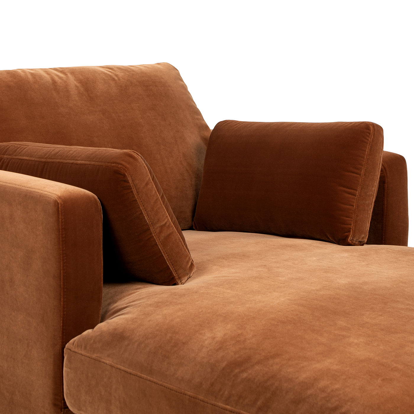 Knox 65" Modern Farmhouse Chaise Lounge Chair
