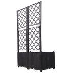 Poly Rattan Garden Planter