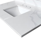 43-Inch Quartz Bathroom Vanity Top