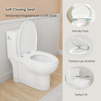 1.28 GPF Tornado Flush One-Piece Toilet