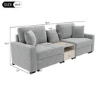 Modern Sofa Couch 95.7" Modular Sofa Upholstered Sofa Couch