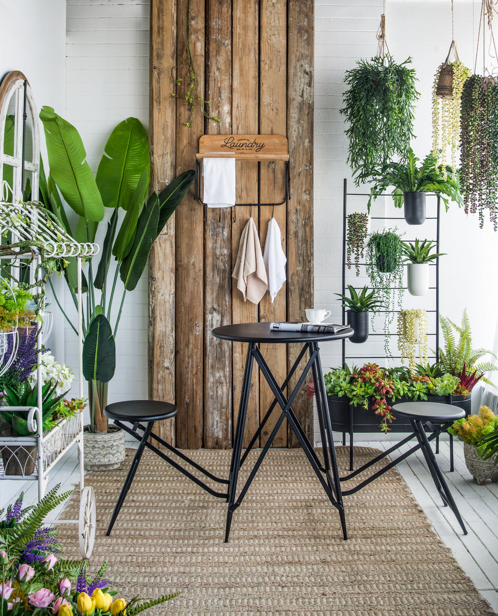 20x14x20" Laundry Rack with Accordion Design