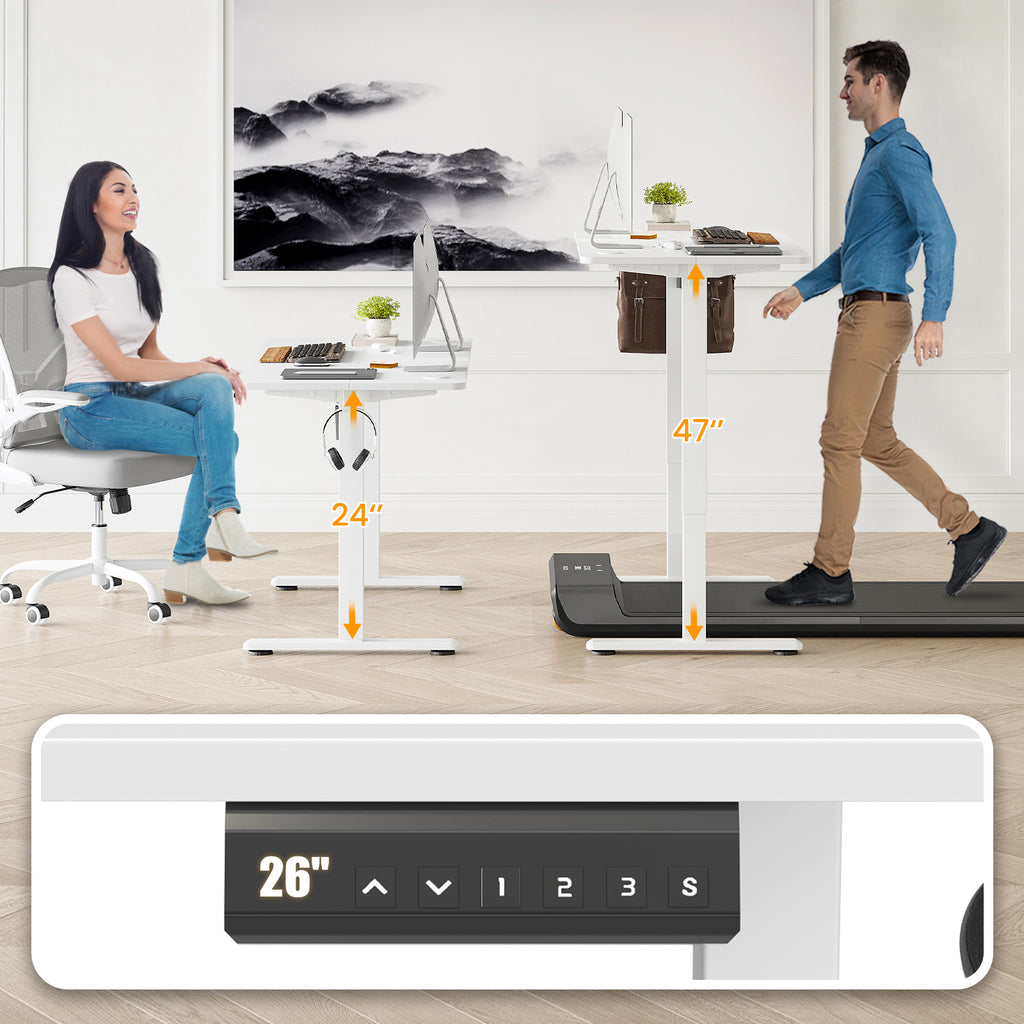 STARY Electric Standing Desk with Splice Board