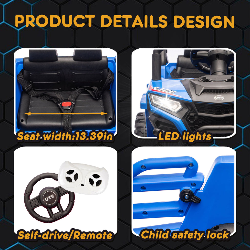 12V 2WD Kids Ride On UTV