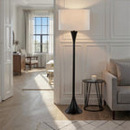 65" Contemporary Metal Floor Lamp