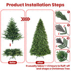 4ft Premium PE & PVC Artificial Christmas Tree