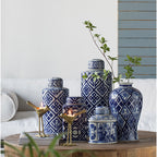 D6.3x13.8" Valora Ceramic Jar