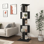 360° Rotating Bookshelf with Acrylic Plate