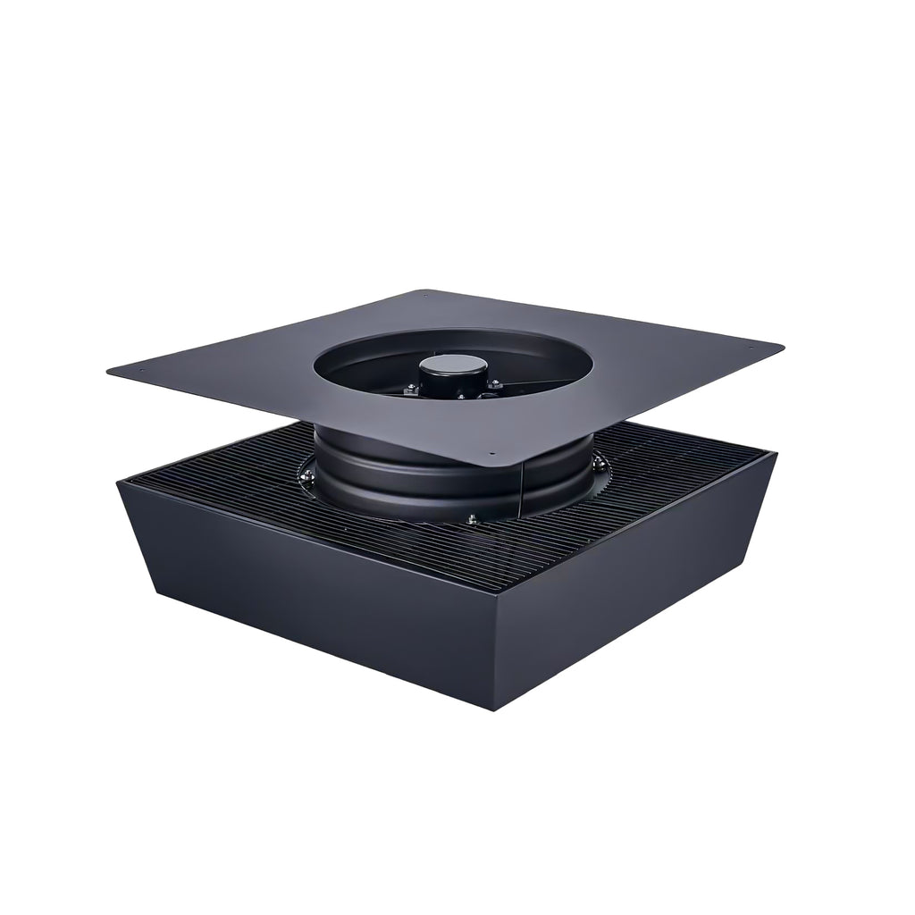12" Flush Mount Trapezoid Solar Attic Vent