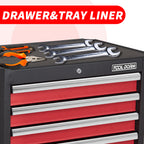 7-Drawer Rolling Tool Chest with Locking Wheels