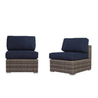 All-Weather Wicker 6-Person Outdoor Sofa Set
