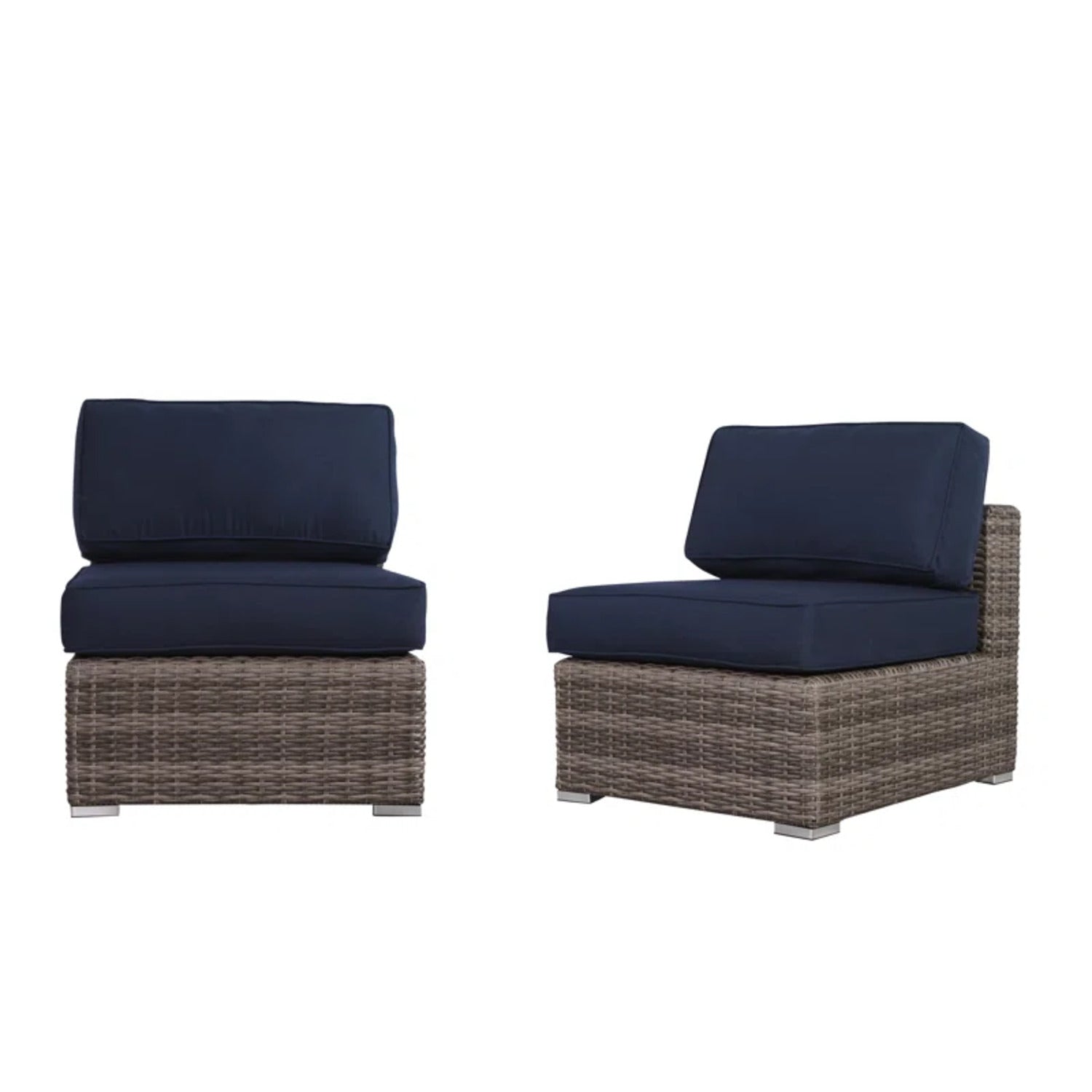All-Weather Wicker 6-Person Outdoor Sofa Set
