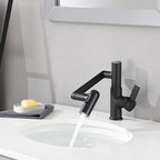 Bathroom Sink Faucet with Spray Function